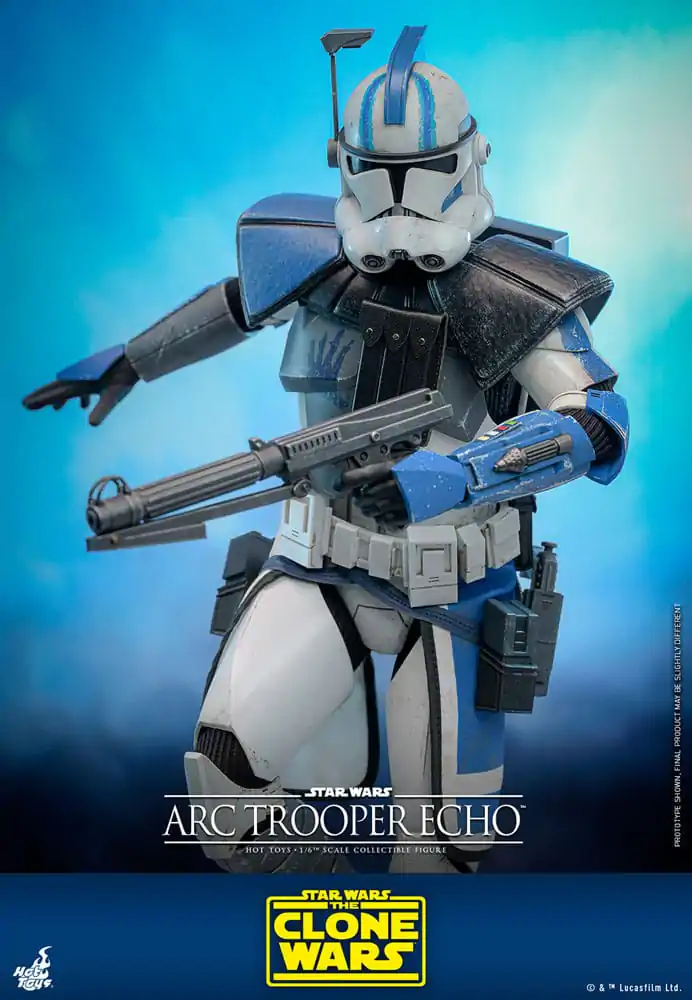 Star Wars: The Clone Wars Akčná figúrka 1/6 Arc Trooper Echo 30 cm termékfotó