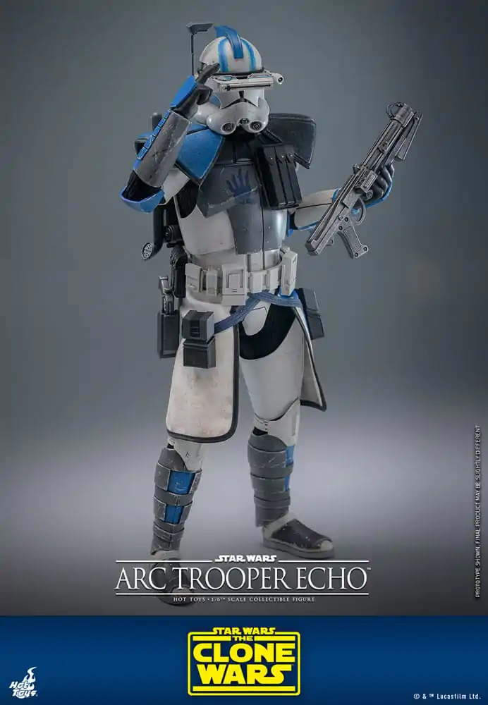 Star Wars: The Clone Wars Akčná figúrka 1/6 Arc Trooper Echo 30 cm termékfotó