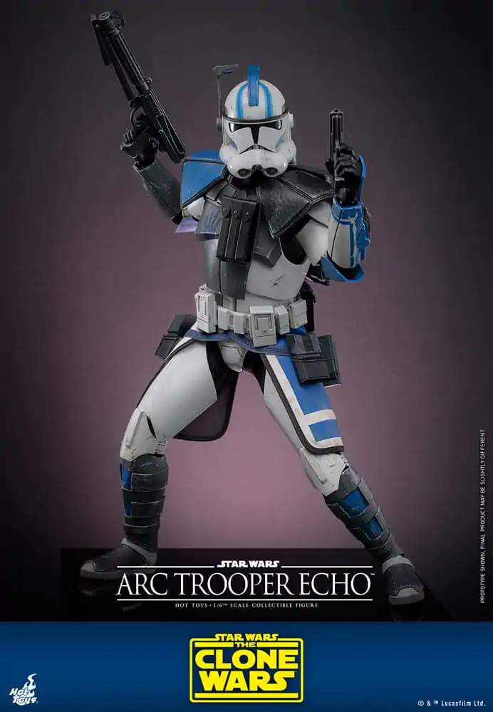 Star Wars: The Clone Wars Akčná figúrka 1/6 Arc Trooper Echo 30 cm termékfotó