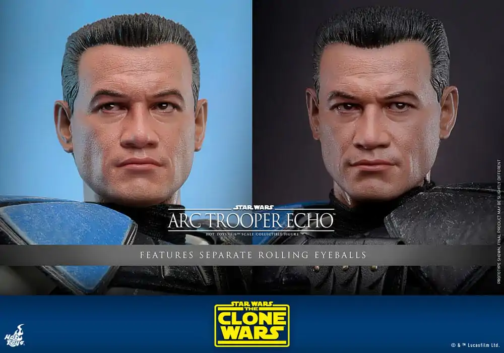 Star Wars: The Clone Wars Akčná figúrka 1/6 Arc Trooper Echo 30 cm termékfotó