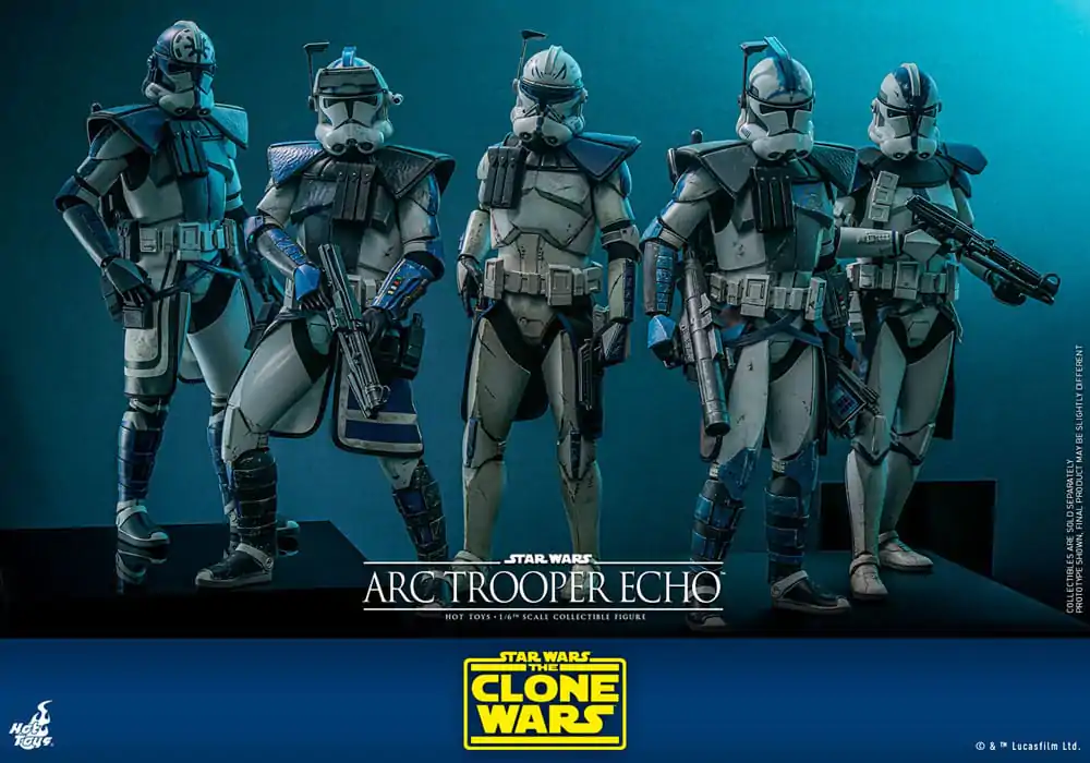 Star Wars: The Clone Wars Akčná figúrka 1/6 Arc Trooper Echo 30 cm termékfotó