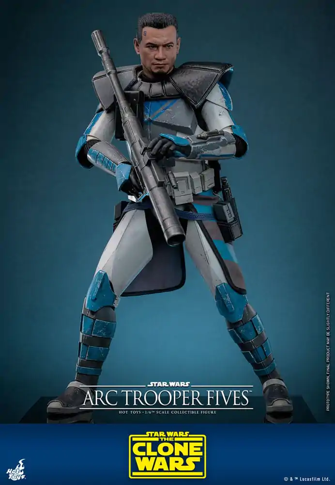 Star Wars: The Clone Wars Action Figure 1/6 Arc Trooper Fives 30 cm akčná figúrka 1/6 Arc Trooper Fives 30 cm termékfotó