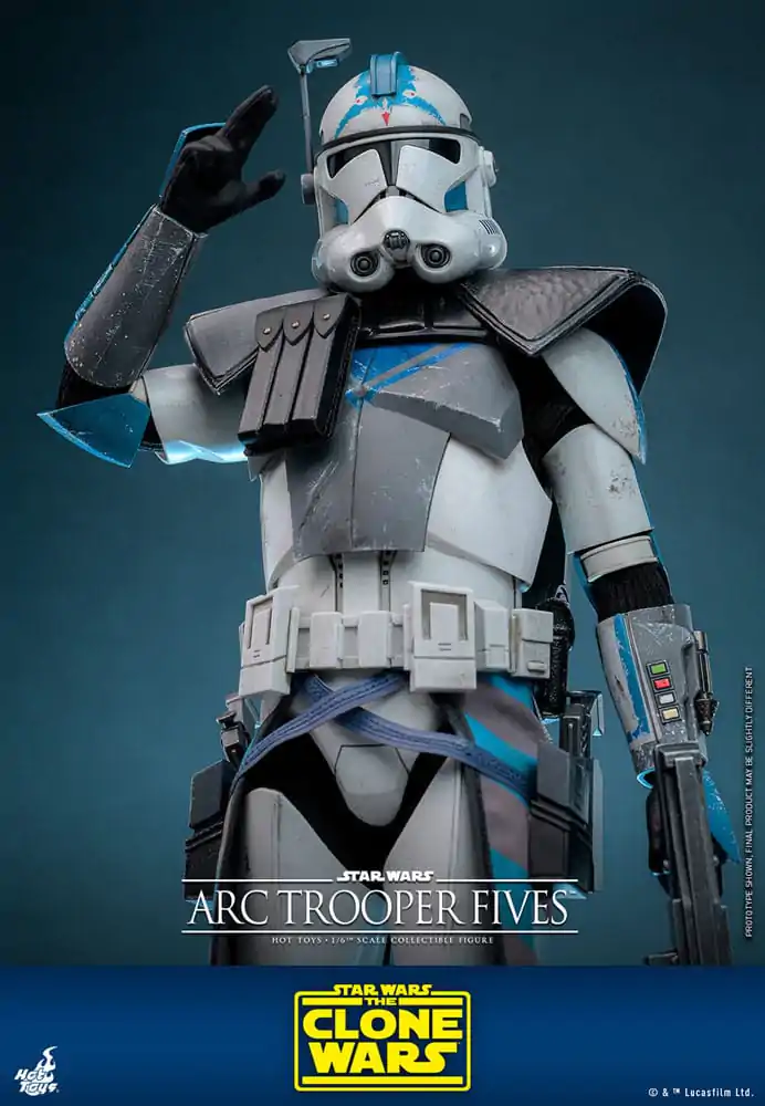 Star Wars: The Clone Wars Action Figure 1/6 Arc Trooper Fives 30 cm akčná figúrka 1/6 Arc Trooper Fives 30 cm termékfotó