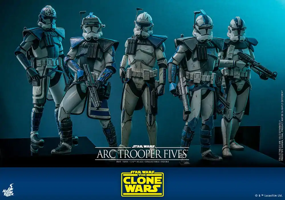 Star Wars: The Clone Wars Action Figure 1/6 Arc Trooper Fives 30 cm akčná figúrka 1/6 Arc Trooper Fives 30 cm termékfotó