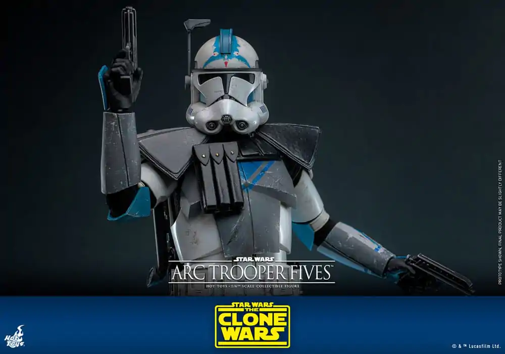 Star Wars: The Clone Wars Action Figure 1/6 Arc Trooper Fives 30 cm akčná figúrka 1/6 Arc Trooper Fives 30 cm termékfotó