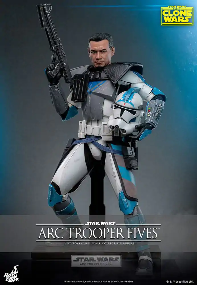 Star Wars: The Clone Wars Action Figure 1/6 Arc Trooper Fives 30 cm akčná figúrka 1/6 Arc Trooper Fives 30 cm termékfotó