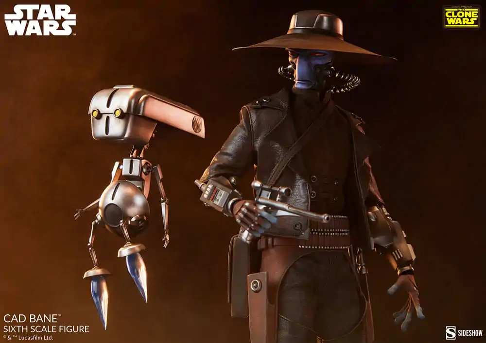 Star Wars The Clone Wars akčná figúrka 1/6 Cad Bane 32 cm produktová fotografia
