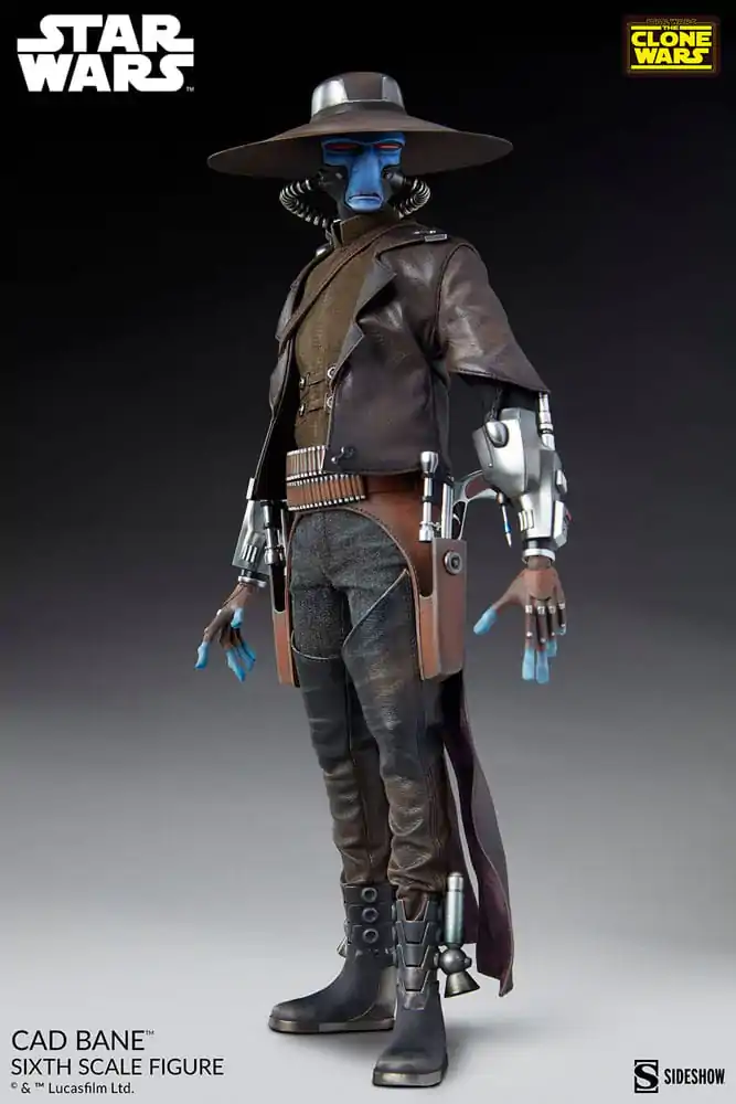 Star Wars The Clone Wars akčná figúrka 1/6 Cad Bane 32 cm produktová fotografia