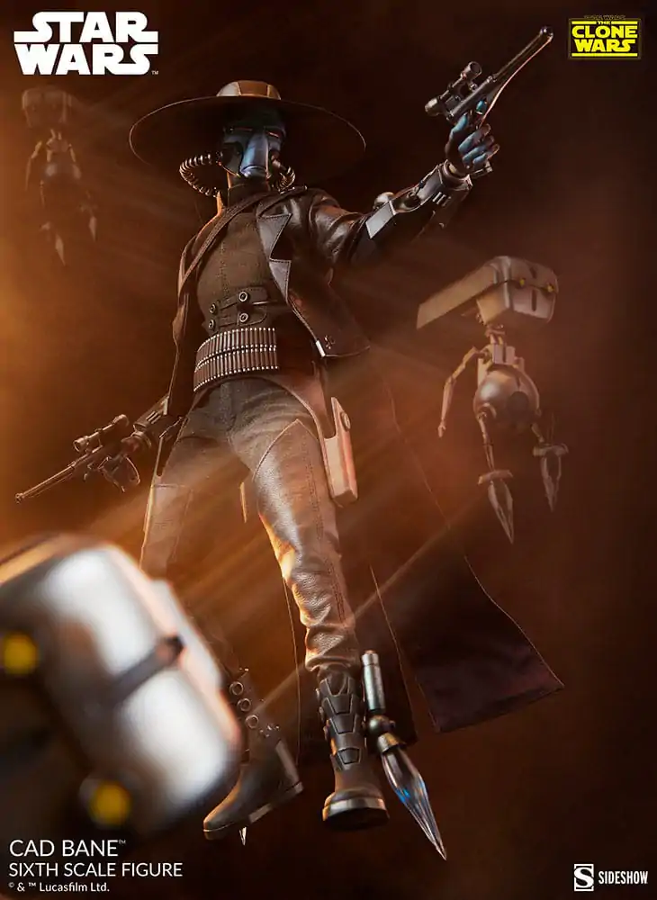 Star Wars The Clone Wars akčná figúrka 1/6 Cad Bane 32 cm produktová fotografia