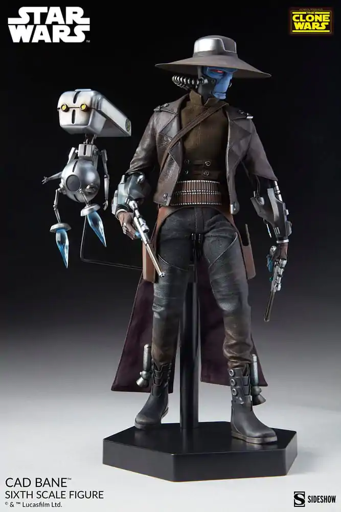 Star Wars The Clone Wars akčná figúrka 1/6 Cad Bane 32 cm produktová fotografia