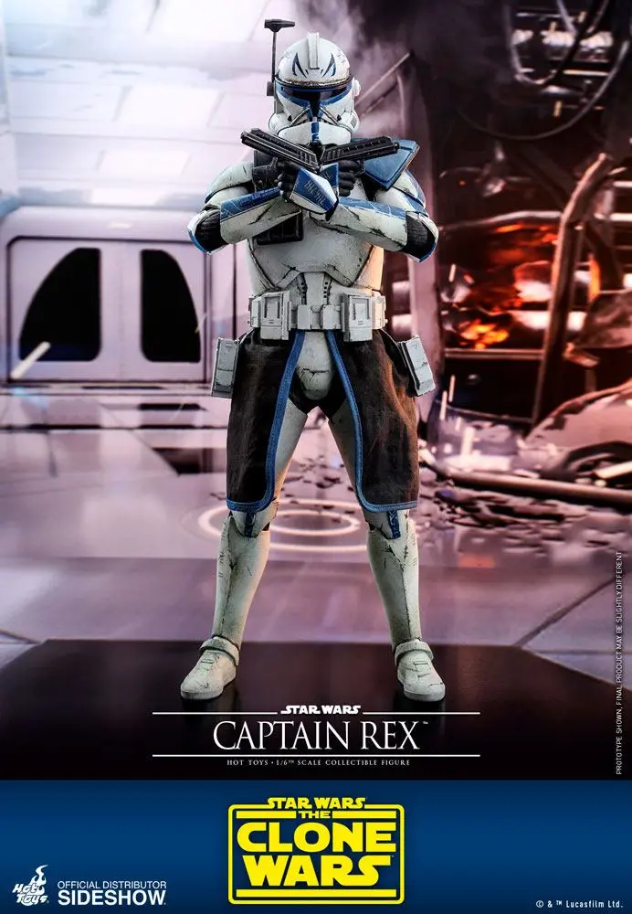 Star Wars The Clone Wars Action Figure 1/6 Captain Rex 30 cm termékfotó