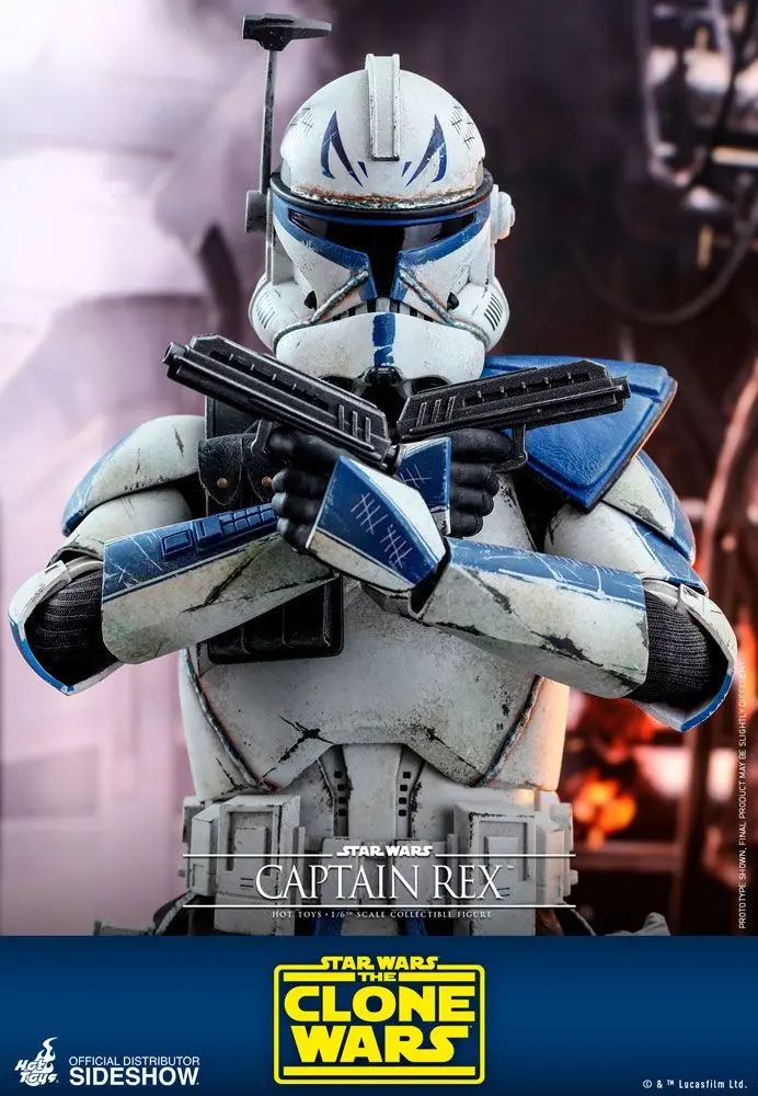 Star Wars The Clone Wars Action Figure 1/6 Captain Rex 30 cm termékfotó