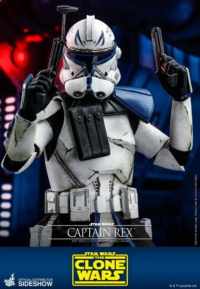 Star Wars The Clone Wars Action Figure 1/6 Captain Rex 30 cm termékfotó