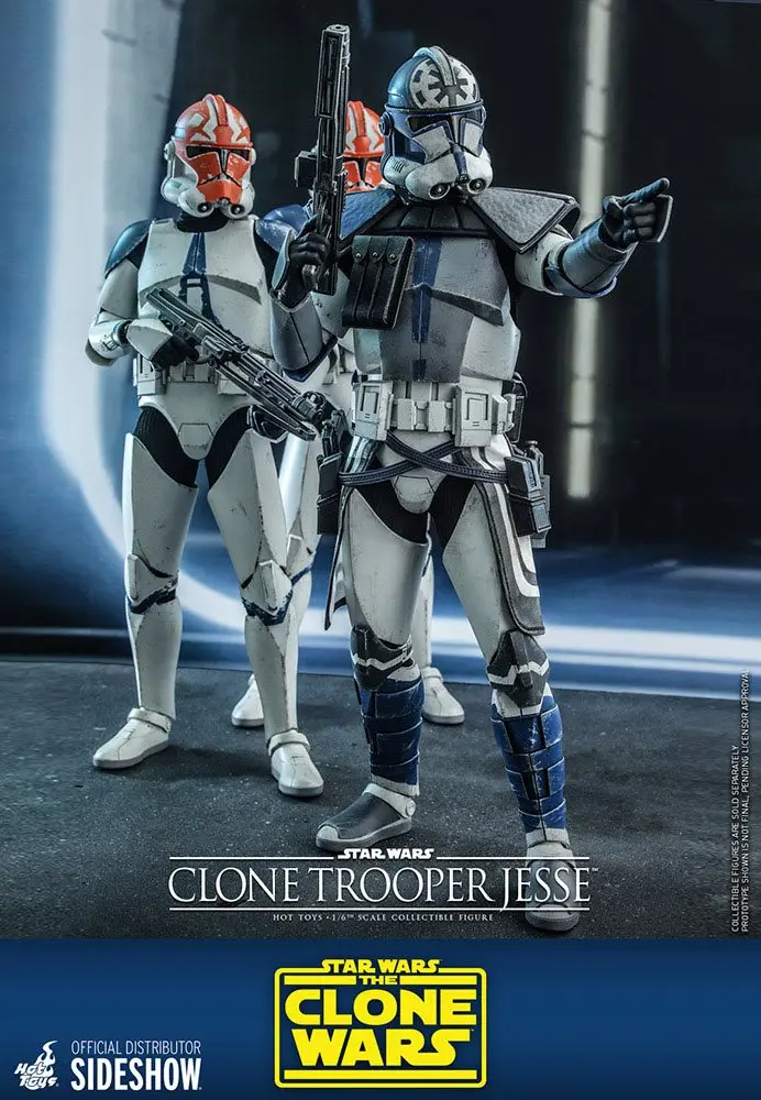 Star Wars The Clone Wars Akčná figúrka 1/6 Clone Trooper Jesse 30 cm termékfotó