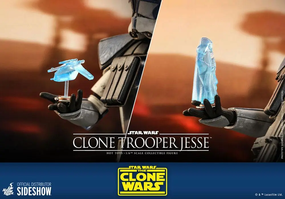 Star Wars The Clone Wars Akčná figúrka 1/6 Clone Trooper Jesse 30 cm termékfotó