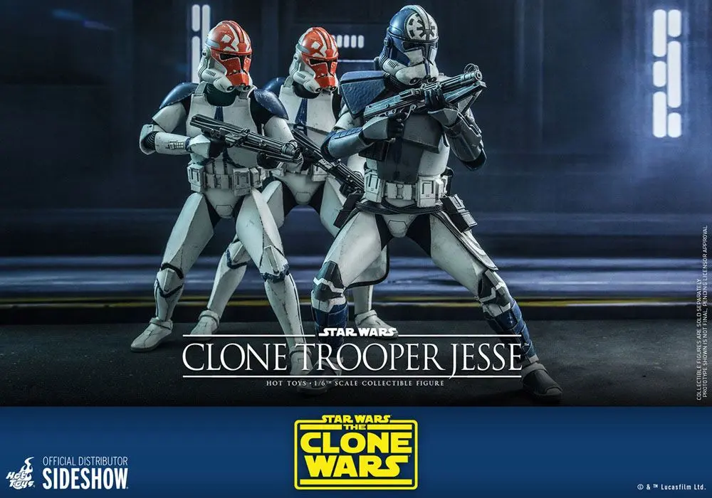 Star Wars The Clone Wars Akčná figúrka 1/6 Clone Trooper Jesse 30 cm termékfotó