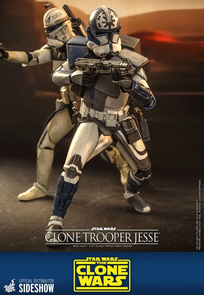 Star Wars The Clone Wars Akčná figúrka 1/6 Clone Trooper Jesse 30 cm termékfotó