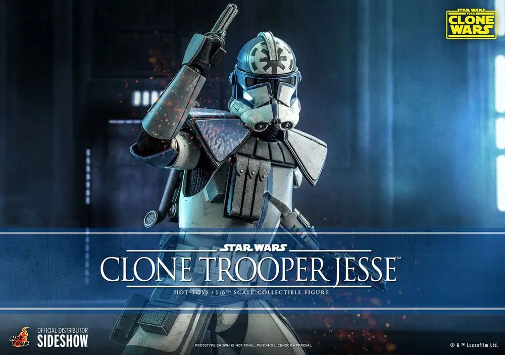 Star Wars The Clone Wars Akčná figúrka 1/6 Clone Trooper Jesse 30 cm termékfotó