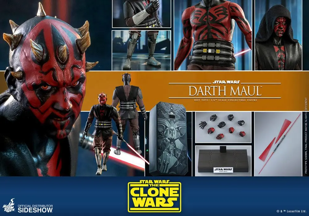 Akčná figúrka Star Wars The Clone Wars Darth Maul 29 cm termékfotó