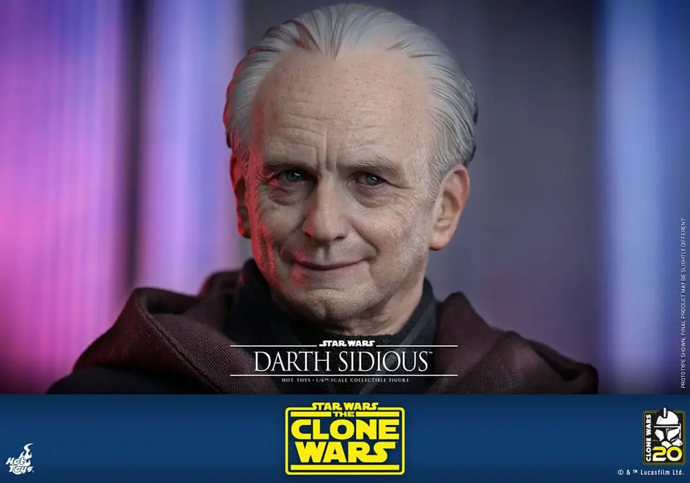 Star Wars: The Clone Wars Akčná Figúrka 1/6 Darth Sidious 29 cm produktová fotografia