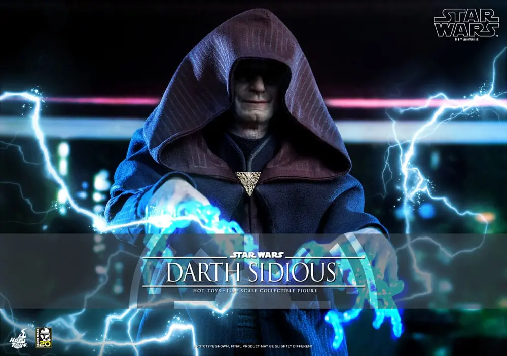 Star Wars: The Clone Wars Akčná Figúrka 1/6 Darth Sidious 29 cm produktová fotografia