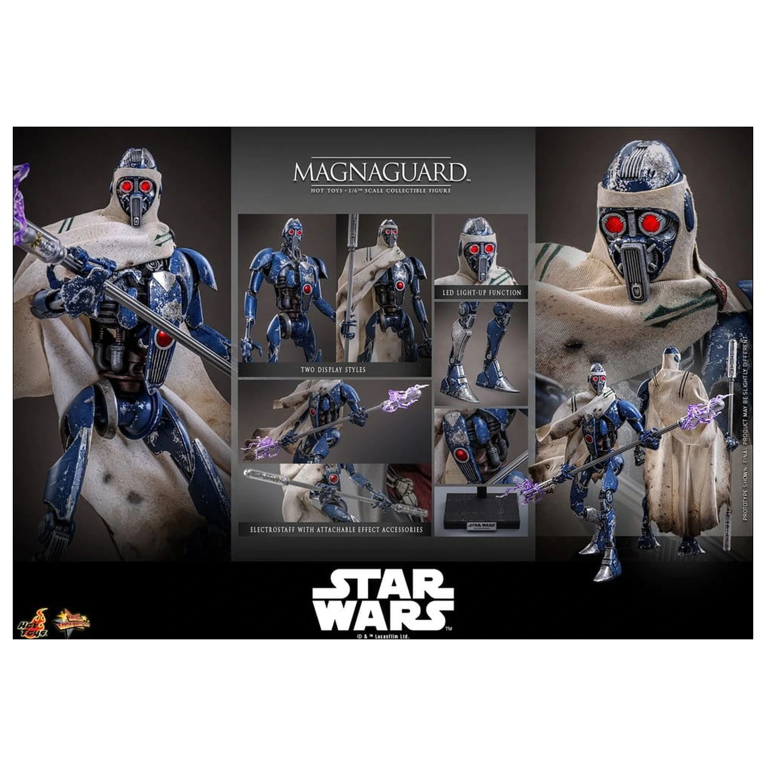 Star Wars: The Clone Wars akčná figúrka 1/6 MagnaGuard 34 cm produktová fotografia