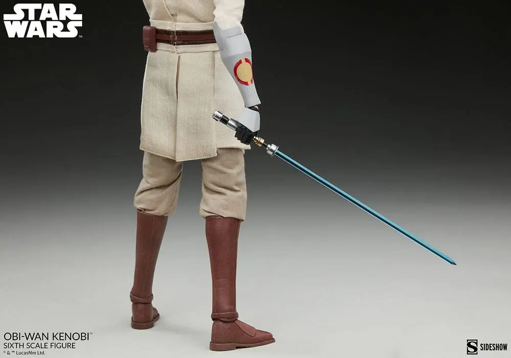 Star Wars The Clone Wars Akčná figúrka 1/6 Obi-Wan Kenobi 30 cm termékfotó