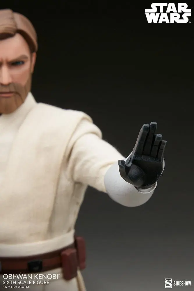 Star Wars The Clone Wars Akčná figúrka 1/6 Obi-Wan Kenobi 30 cm termékfotó