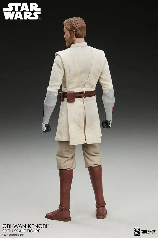 Star Wars The Clone Wars Akčná figúrka 1/6 Obi-Wan Kenobi 30 cm termékfotó