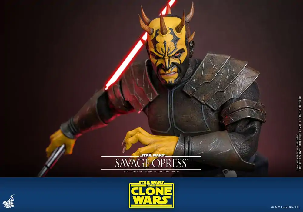 Star Wars: The Clone Wars Akčná figúrka 1/6 Savage Opress 34 cm termékfotó