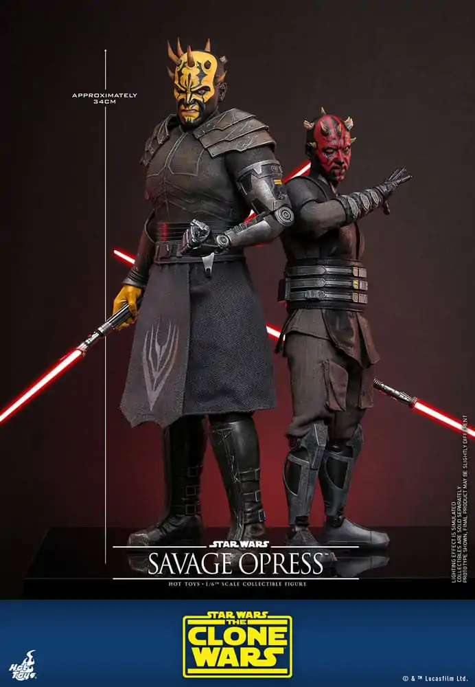 Star Wars: The Clone Wars Akčná figúrka 1/6 Savage Opress 34 cm termékfotó