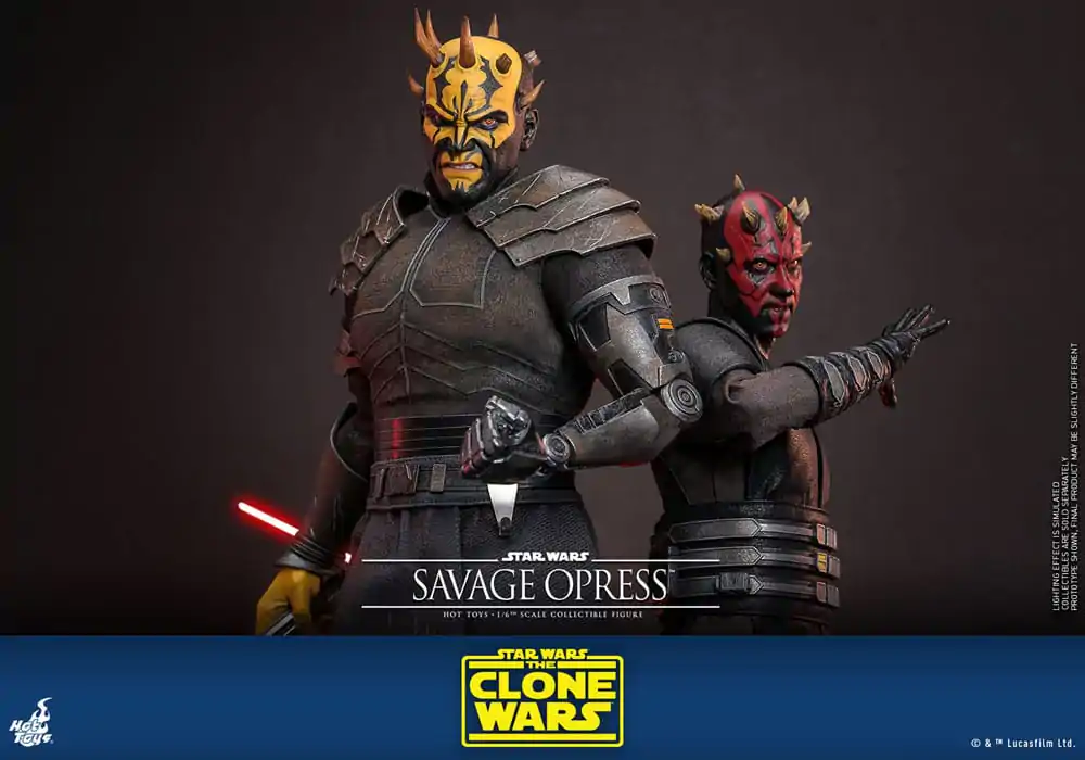 Star Wars: The Clone Wars Akčná figúrka 1/6 Savage Opress 34 cm termékfotó