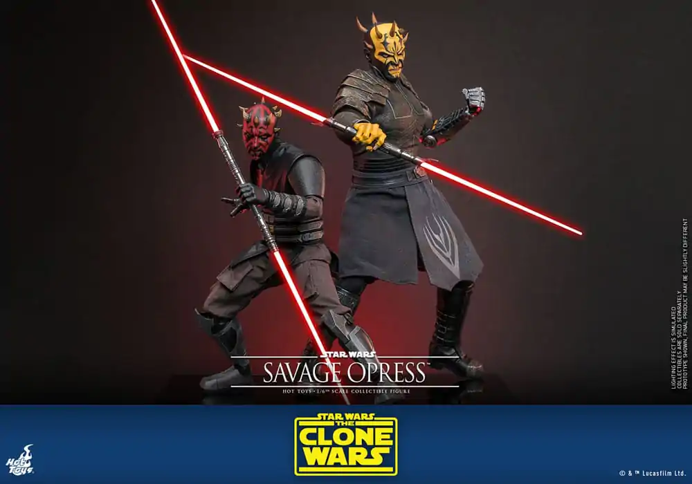 Star Wars: The Clone Wars Akčná figúrka 1/6 Savage Opress 34 cm termékfotó