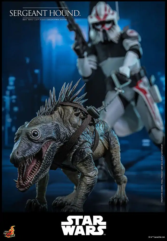 Star Wars: The Clone Wars akčná figúrka 1/6 Sergeant Hound 30 cm produktová fotografia
