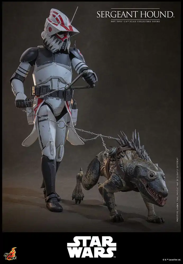 Star Wars: The Clone Wars akčná figúrka 1/6 Sergeant Hound 30 cm produktová fotografia