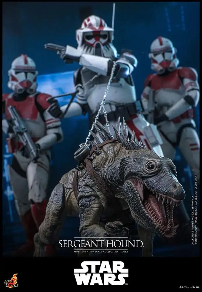 Star Wars: The Clone Wars akčná figúrka 1/6 Sergeant Hound 30 cm produktová fotografia