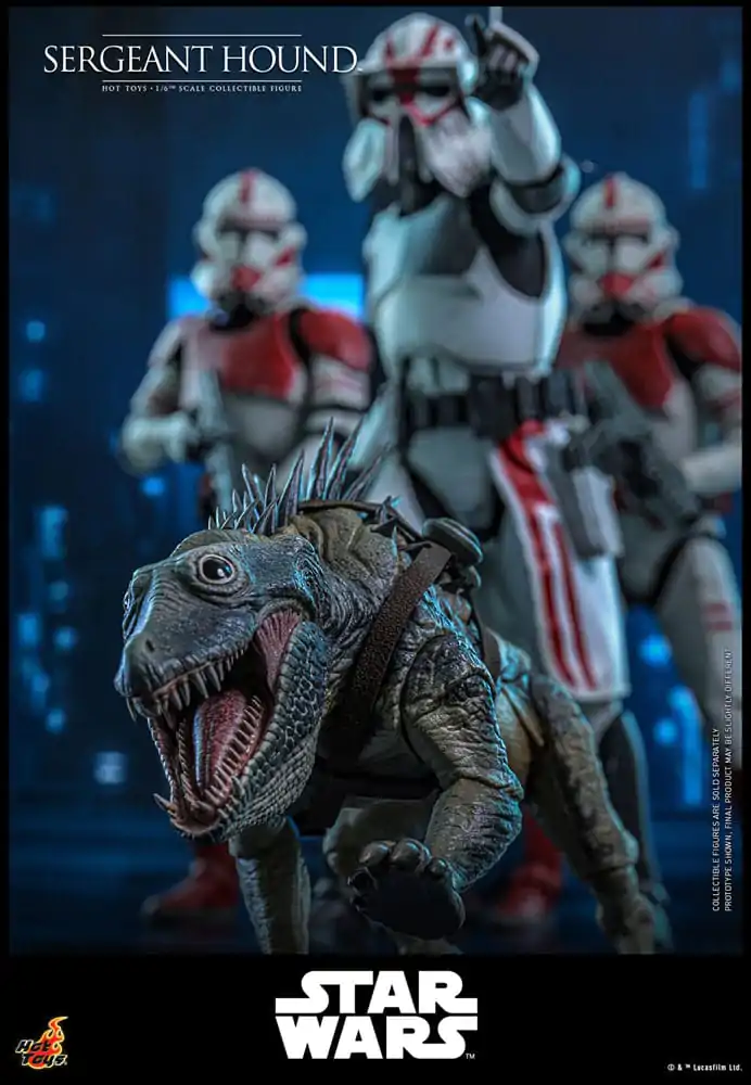 Star Wars: The Clone Wars akčná figúrka 1/6 Sergeant Hound 30 cm produktová fotografia