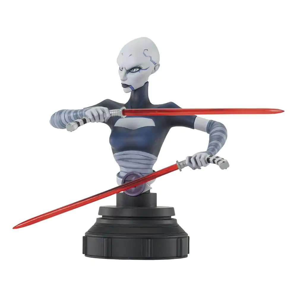 Star Wars: The Clone Wars Busta 1/7 Asajj Ventress 14 cm produktová fotografia