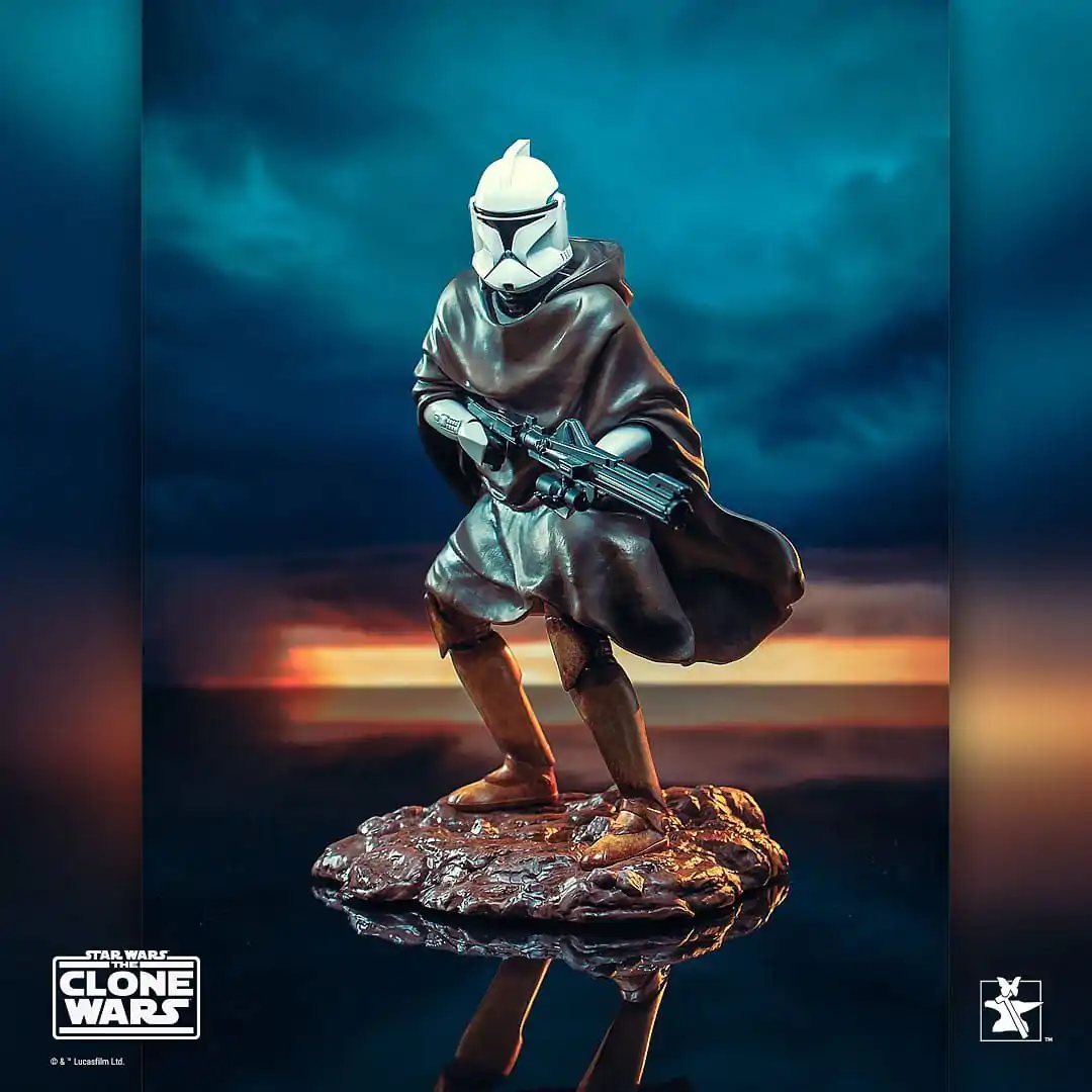Star Wars: The Clone Wars Socha 1/7 Hawkbat Battalion Clone Trooper 2019 Premier Guild Membership Gift 25 cm produktová fotografia
