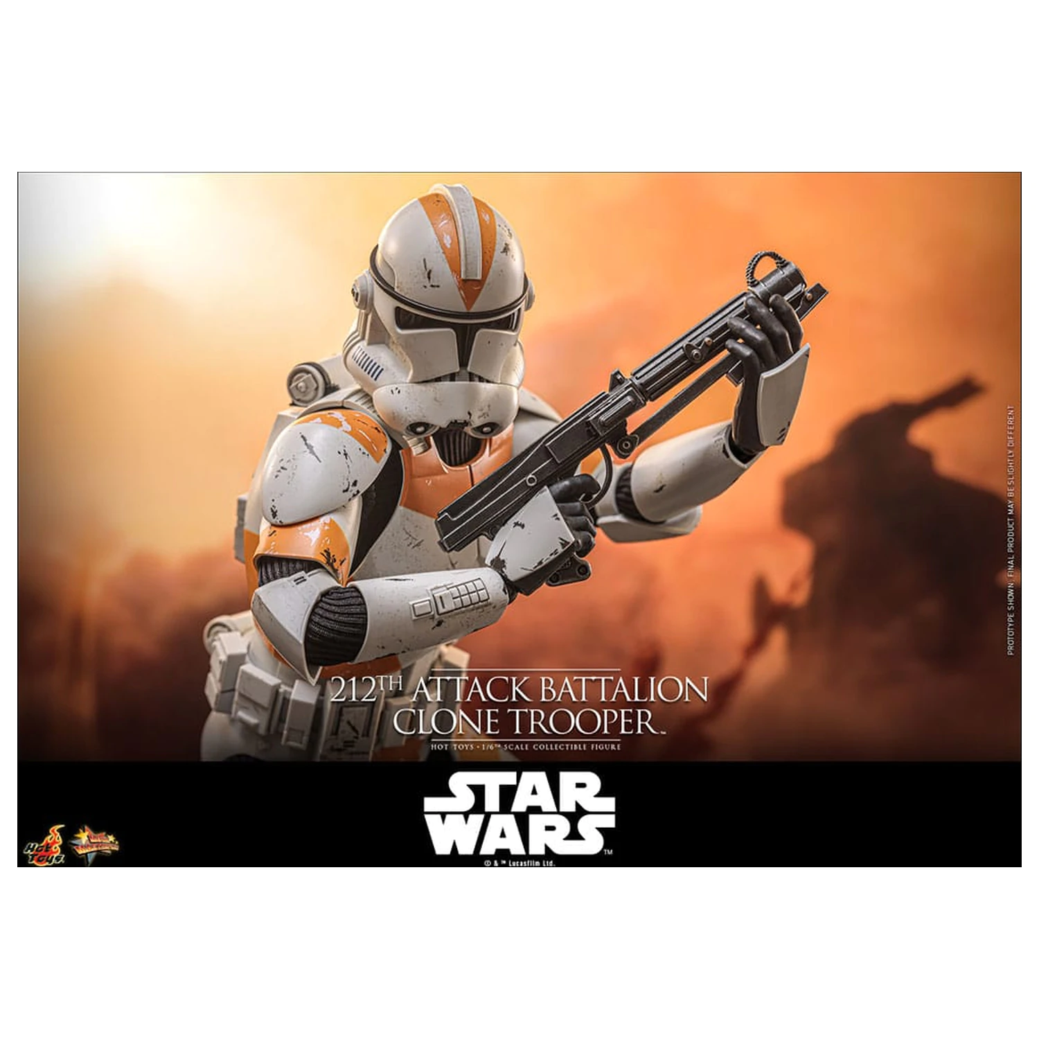 Star Wars: The Clone Wars akčná figúrka 1/6 212th Attack Battalion Clone Trooper 30 cm produktová fotografia