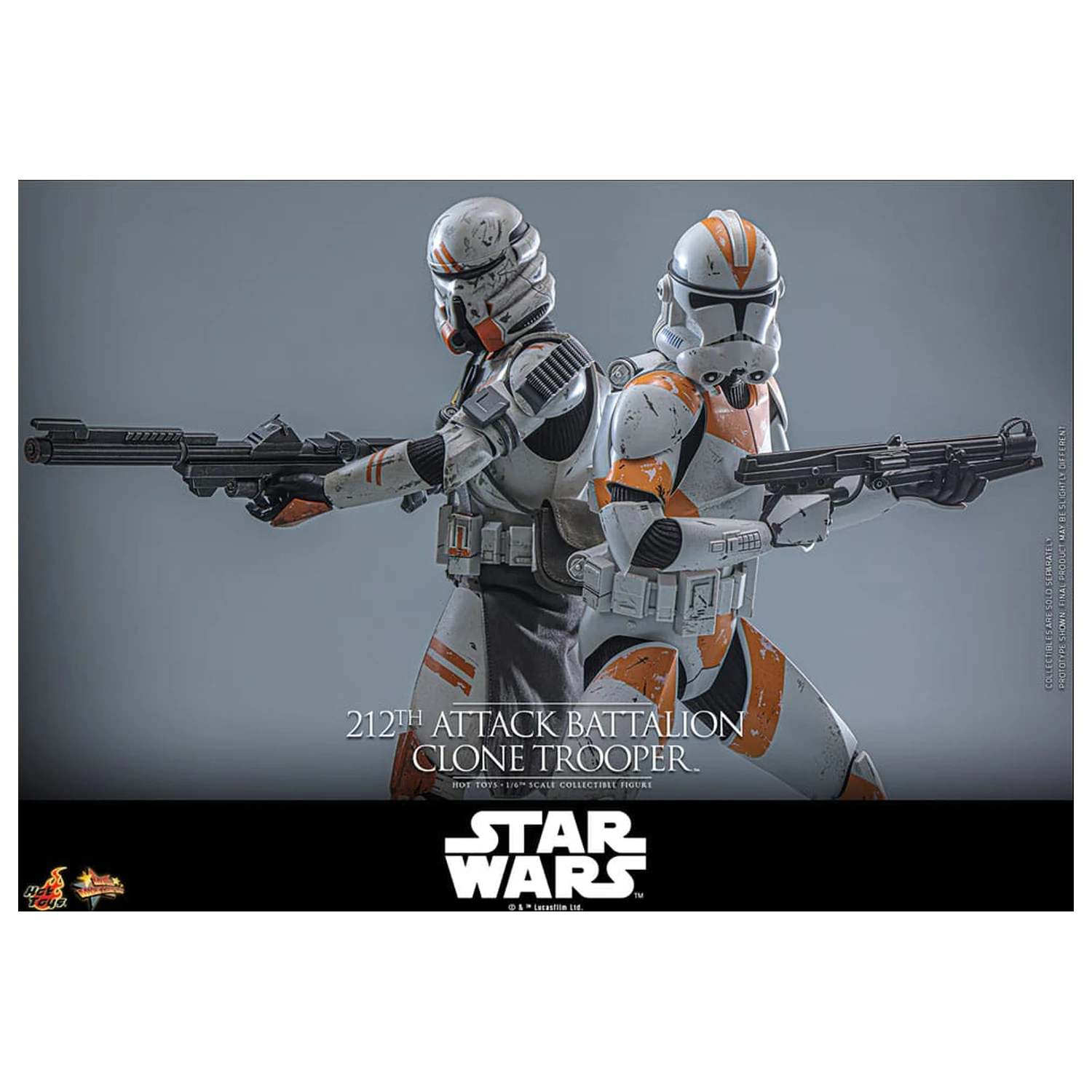 Star Wars: The Clone Wars akčná figúrka 1/6 212th Attack Battalion Clone Trooper 30 cm produktová fotografia