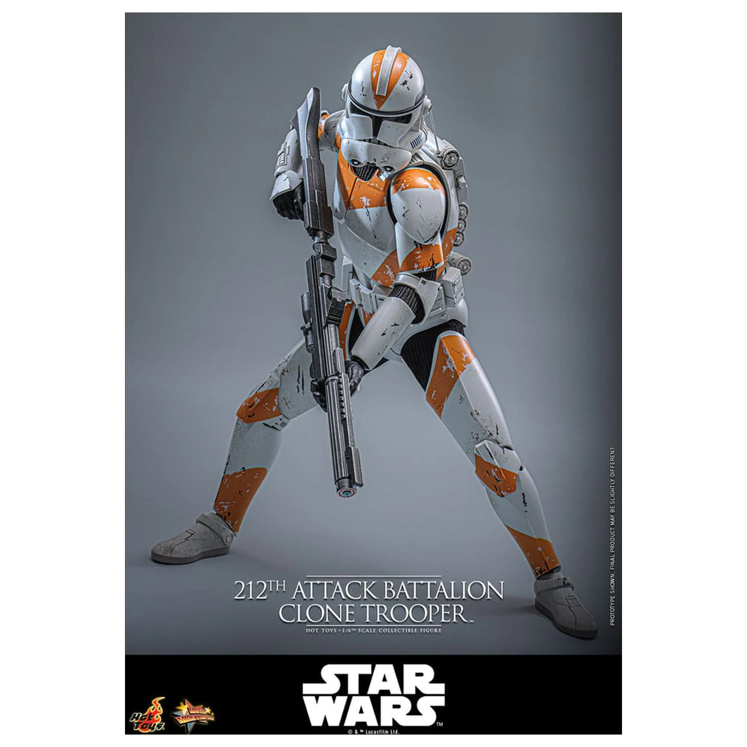 Star Wars: The Clone Wars akčná figúrka 1/6 212th Attack Battalion Clone Trooper Deluxe Version 30 cm produktová fotografia