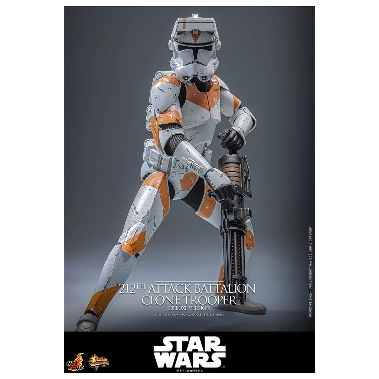 Star Wars: The Clone Wars akčná figúrka 1/6 212th Attack Battalion Clone Trooper Deluxe Version 30 cm produktová fotografia