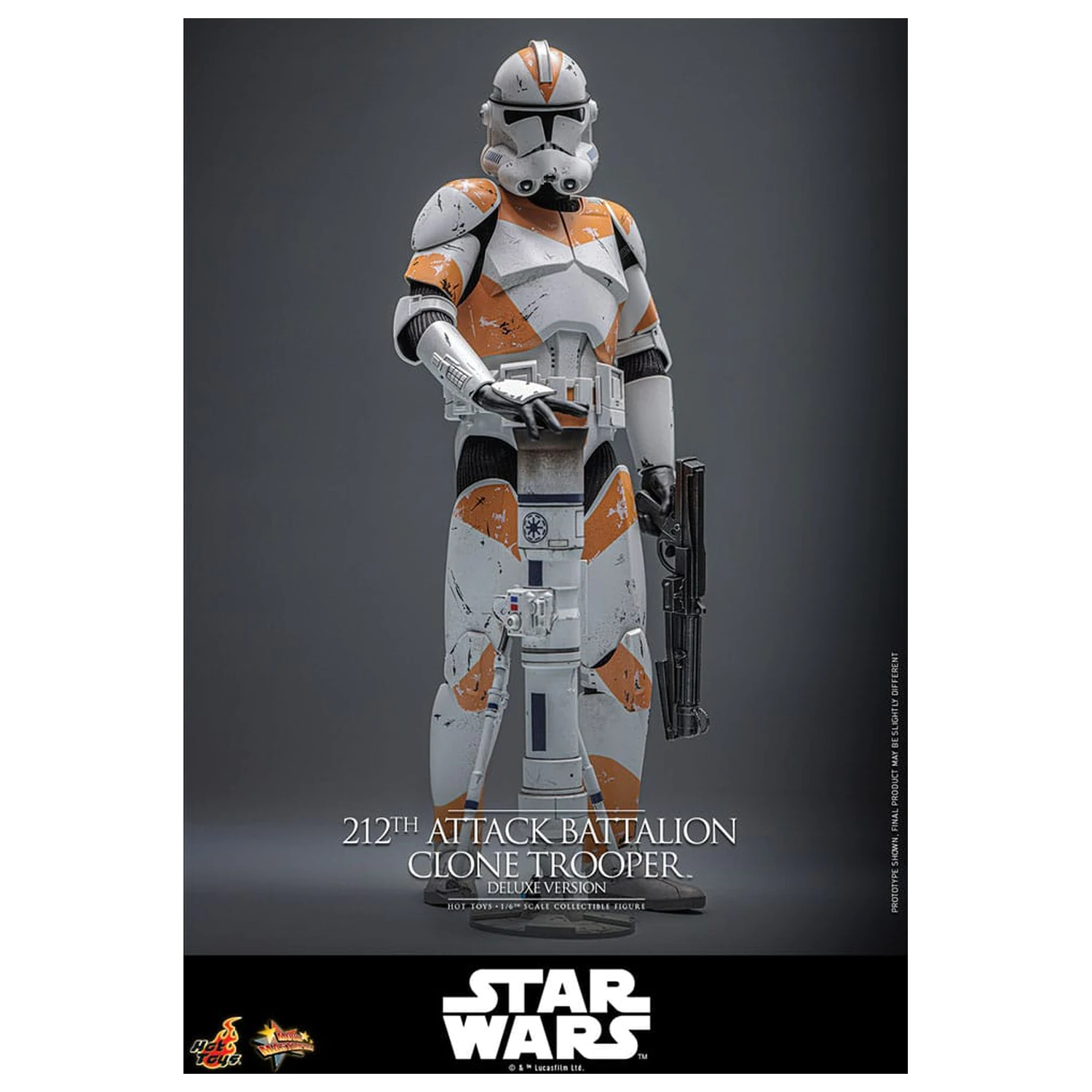 Star Wars: The Clone Wars akčná figúrka 1/6 212th Attack Battalion Clone Trooper Deluxe Version 30 cm produktová fotografia