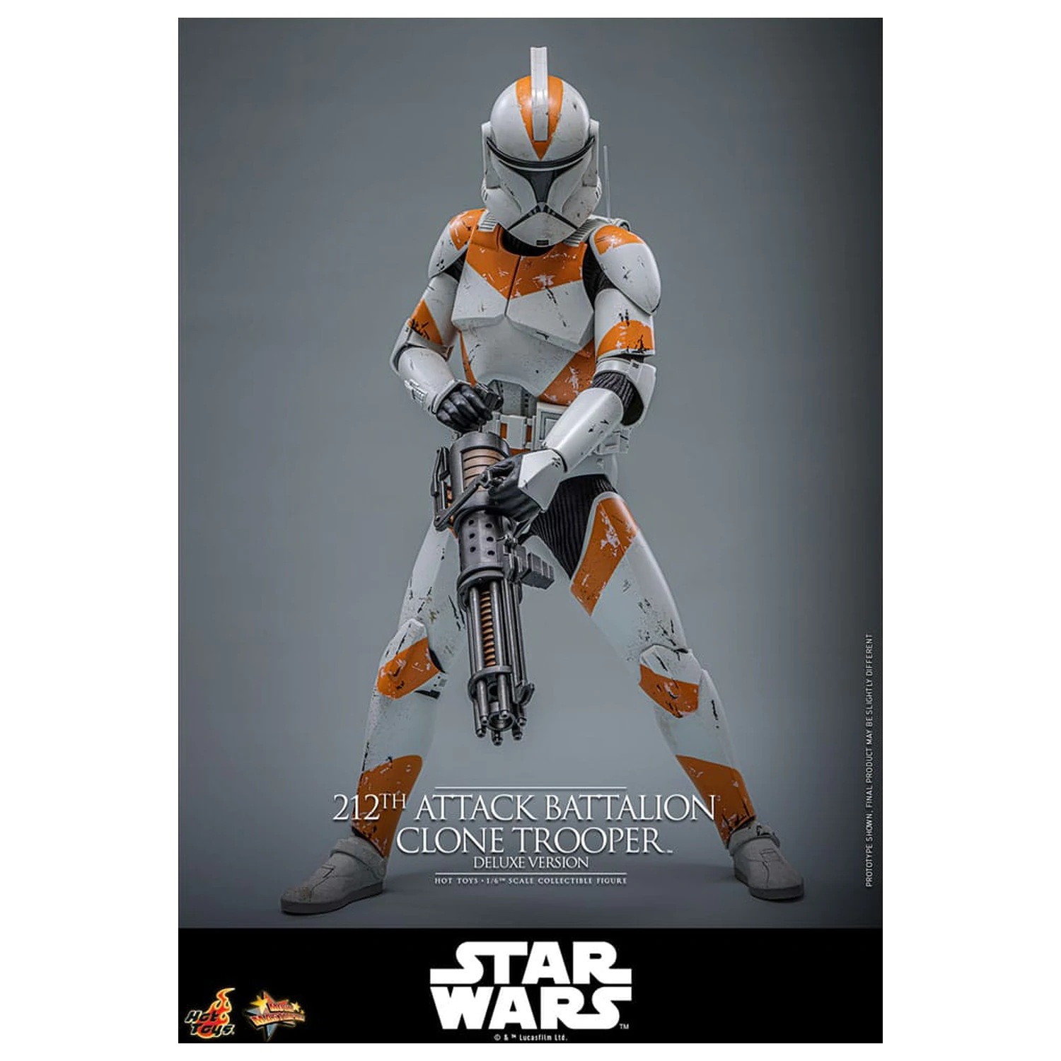 Star Wars: The Clone Wars akčná figúrka 1/6 212th Attack Battalion Clone Trooper Deluxe Version 30 cm produktová fotografia