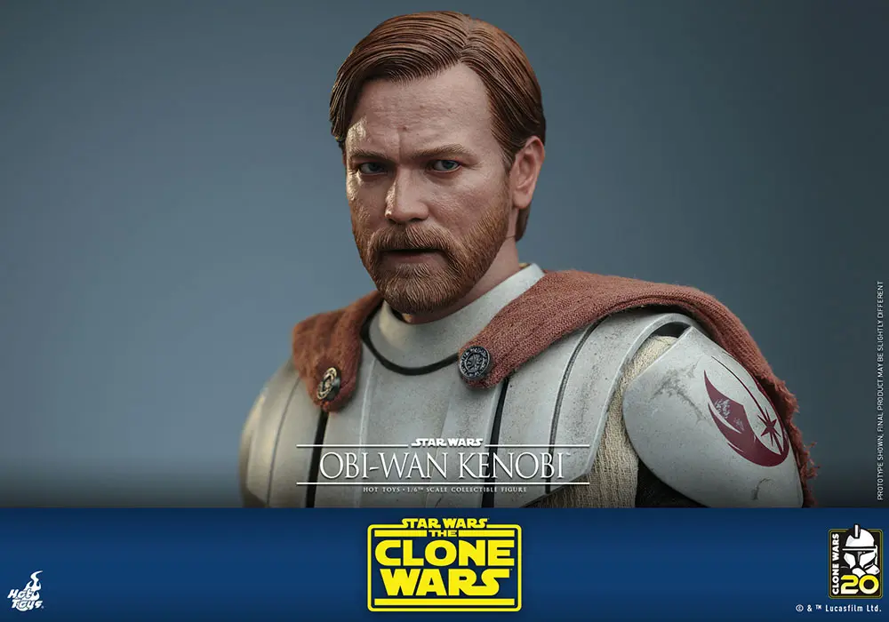 Star Wars The Clone Wars Akčná figúrka 1/6 Obi-Wan Kenobi 30 cm produktová fotografia