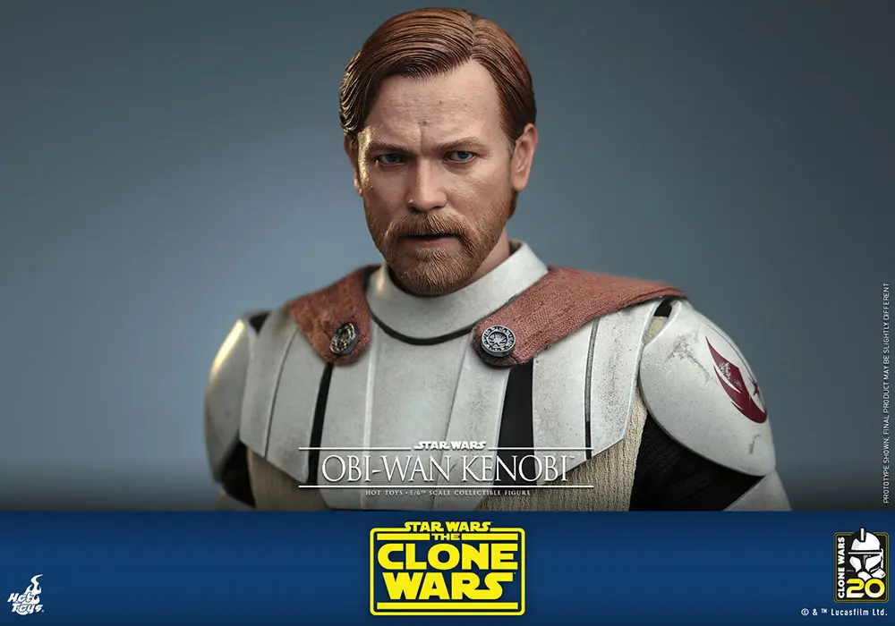 Star Wars The Clone Wars Akčná figúrka 1/6 Obi-Wan Kenobi 30 cm produktová fotografia
