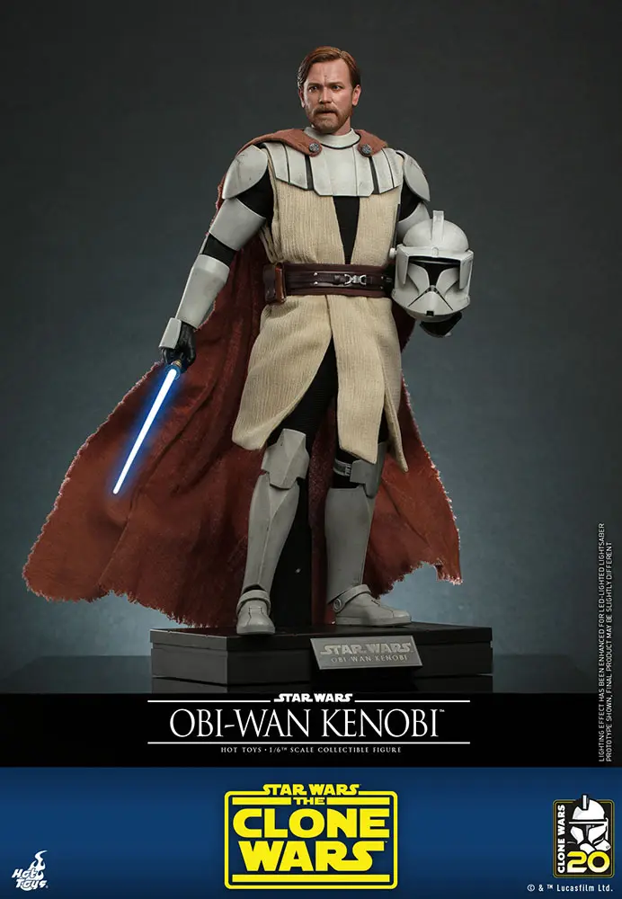 Star Wars The Clone Wars Akčná figúrka 1/6 Obi-Wan Kenobi 30 cm produktová fotografia