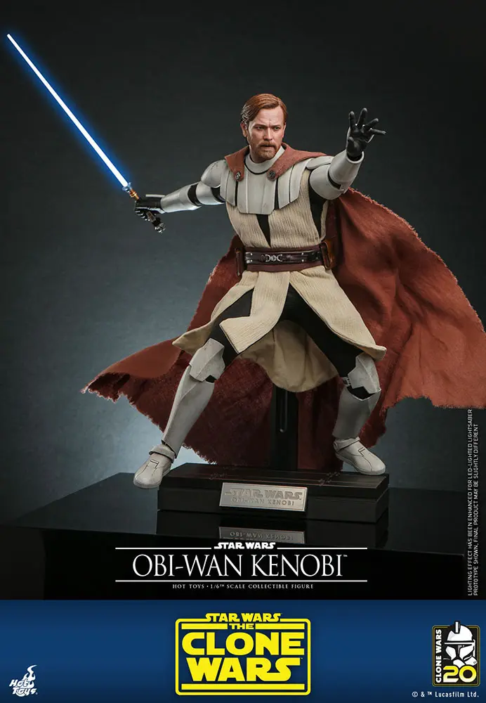 Star Wars The Clone Wars Akčná figúrka 1/6 Obi-Wan Kenobi 30 cm produktová fotografia
