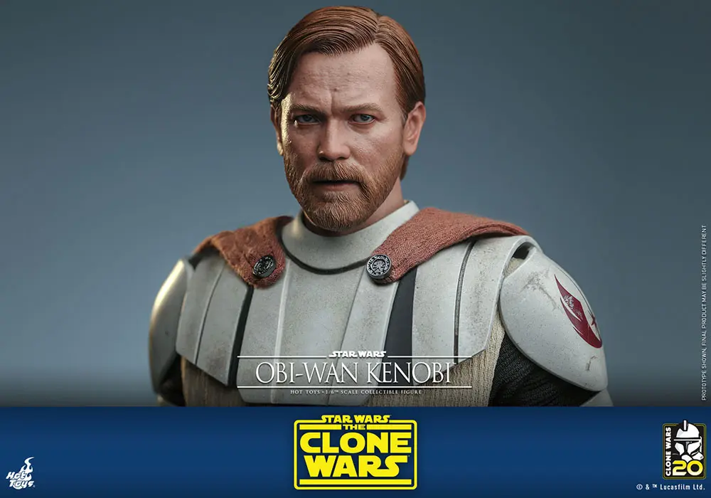 Star Wars The Clone Wars Akčná figúrka 1/6 Obi-Wan Kenobi 30 cm produktová fotografia